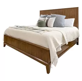 Manhattan Valley Vintage Chestnut Queen Panel Bed