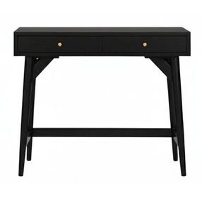 Flynn Black 36" Mini Writing Desk