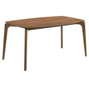Ebikon Walnut 59" Oval Dining Table