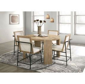 Edenbridge Oak Round Dining Room Set
