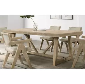 Guisborough Oak 84" Rectangular Dining Table