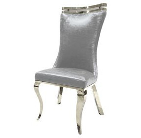 Palazzo Silver Side Chair Set of 2