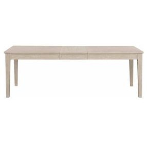 Sandnes Light Oak 90" Extendable Rectangular Dining Table