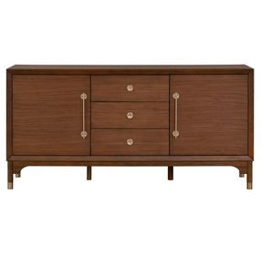 Hepburne Walnut 2 Door Server