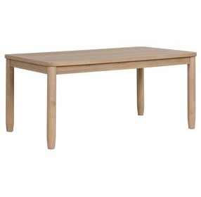Rheinfall Natural 64" Rectangular Dining Table