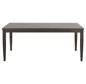 Woolwich Dark Walnut 72" Rectangular Dining Table