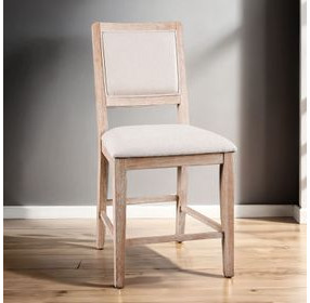 Orbetello Distressed Natural Counter Height Chair Set of 2