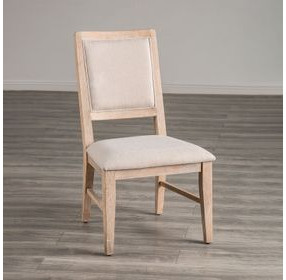 Orbetello Distressed Natural Side Chair Set of 2