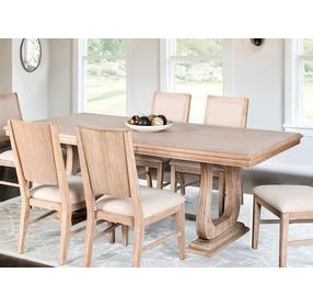 Orbetello Distressed Natural 90" Extendable Rectangular Dining Table