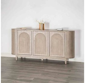 Sterling West White Oak 3 Door Server