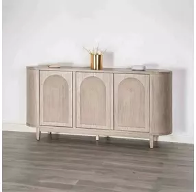 Sterling West White Oak 3 Door Server