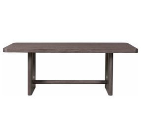 Sterling West Ash Gray 80" Rectangular Dining Table