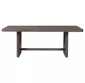 Sterling West Ash Gray 80" Rectangular Dining Table