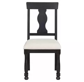 Neue Mills White Upholstered Side Chair Set of 2