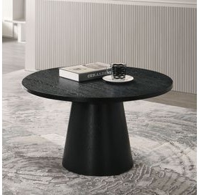 Halewood Black Round Cocktail Table
