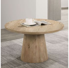 Halewood Oak Round Cocktail Table