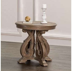 Giordani Weathered Oak Square End Table