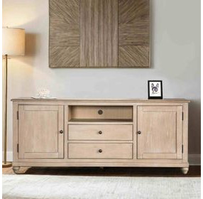 Chesapeake Light White Wash 72" TV Stand
