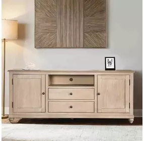 Chesapeake Light White Wash 72" TV Stand