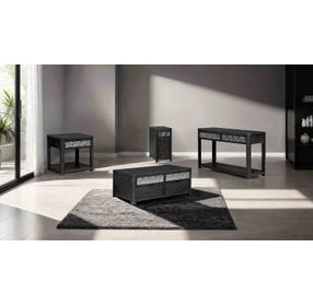 Sterling West Ash Gray Rectangular Lift Top Occassional Table