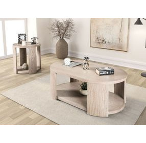 Conisbrough Oak Oval Occasional Table Set