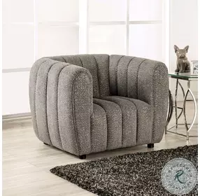 Aversa Charcoal Gray Chair