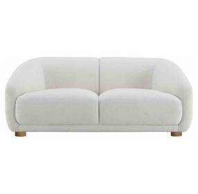 Kolvere White 68" Loveseat