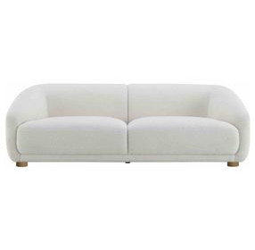 Kolvere White 88" Sofa