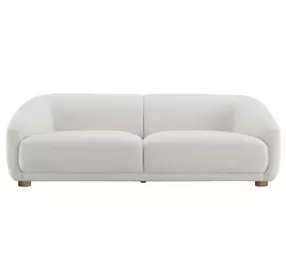 Kolvere White 88" Sofa