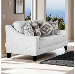 Turnham White 64" Loveseat