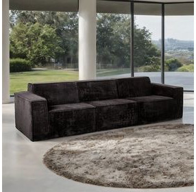Kimara Black 113" Sofa