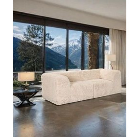 Nappi Sand 80" Modular Loveseat