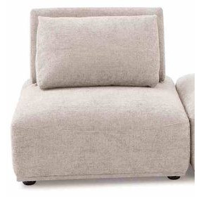 Stavanger Light Brown Armless Chair