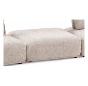 Stavanger Light Brown Square Ottoman