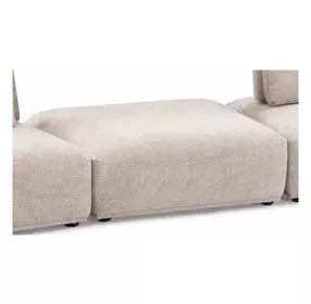 Stavanger Light Brown Square Ottoman