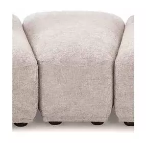 Stavanger Light Brown Trapezoid Ottoman