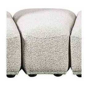Stavanger Light Gray Trapezoid Ottoman