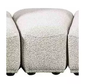 Stavanger Light Gray Trapezoid Ottoman