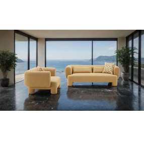 Phedra Yellow Living Room Set