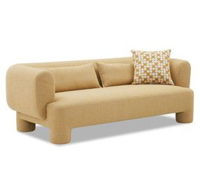 Phedra Yellow 83" Sofa
