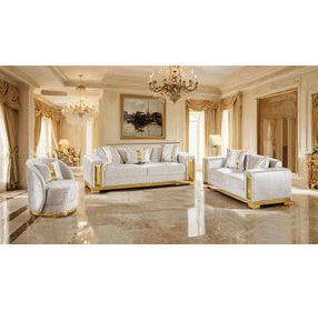 Valdosta Beige Living Room Set with Pillows