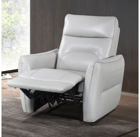 Terentius Taupe 39" Power Recliner with Storage
