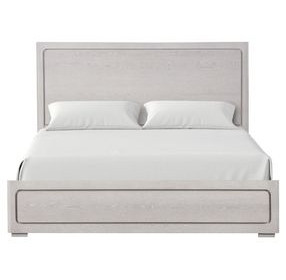 Crowthorne White Oak Queen Panel Bed