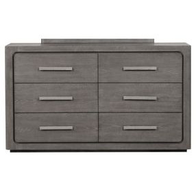 Crowthorne Warm Gray 6 Drawer Dresser
