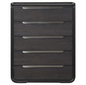 Osterley Black 5 Drawer Chest