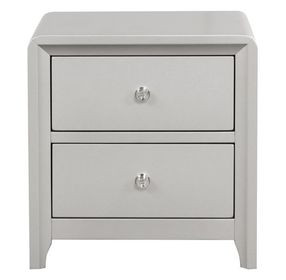 Bryne Champagne 2 Drawer Nightstand