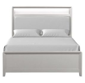 Bryne Panel Bed with LED Light