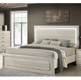 Farsund Panel Bed with LED