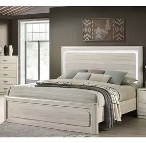 Farsund Panel Bed with LED