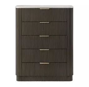 Merthyr Dark Walnut Chest